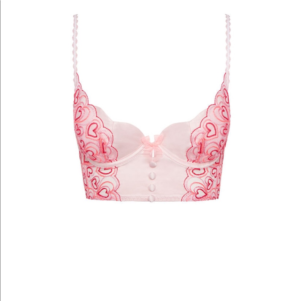 For love and lemons Retro heart bustier